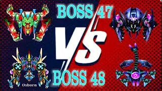 Galaxy Attack Alien Vs Space Shooter Boss 47 & 48 | Epic Boss Battle
