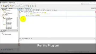 Java Tutorials - Create a program using 