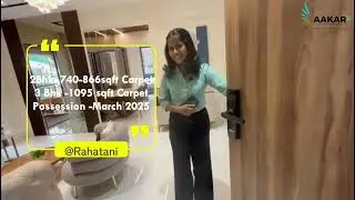 New -Code- 62 , #March2025 Possession, 2 bhk 850+ sqft Carpet Area Flat For Sale near Pimpri