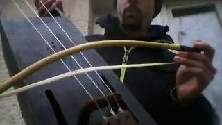 3 string Tagelharpa/jouhikko/bowed lyre