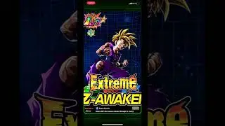 Extreme Z Awakening AGL LR SSJ2 Gohan | Dragon Ball Dokkan Battle #dokkanbattle #dokkan #shorts