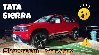 Tata SIERRA &mdash; Full Showroom Overview (Gorakhpur) | Specs, Features & Honest Reaction