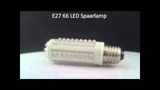 E27 66 LED Spaarlamp
