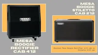 Shootout Mesa Boogie Stiletto 2*12 cab vs Rectifier 4*12 cab