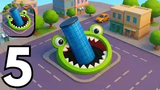 Hole.io - Gameplay Walkthrough Part 5 Tutorial NEW Mobile Game (Android,ios)