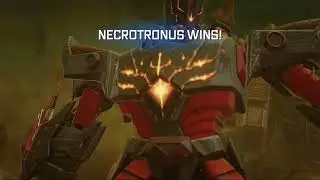 Necrotronus AM boss fight. Transformers Forgeed to fight