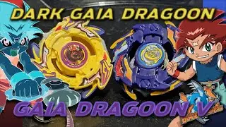 DARK GAIA DRAGOON vs. GAIA DRAGOON V | BeyNostalgia Plastic Gen Battles