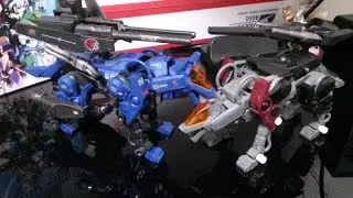 Zoids Command Wolf AC RZ-42 & Irvine RZ-24