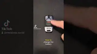 Audi Key Battery Change - Very Easy, No Tools Needed #diy #cars #tips
