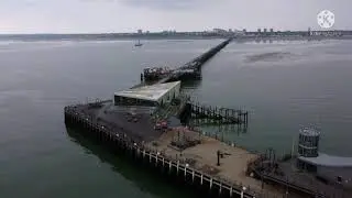 4K drone footage - Southend Pier - dji mini 2 - essex UK