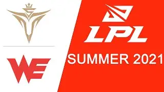 V5 vs WE @Game1 | Victory Five vs Team WE | LPL Summer 2021 (16 June 2021)