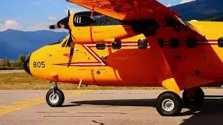 RARE VISITOR! RCAF Twin Otter Landing, Cockpit Tour & Airside Shots, and Close up Takeoff!