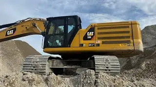 Cómo aprender a trabajar una máquina excavadora caterpillar ￼336