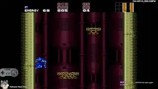 Super Metroid Map Rando w/ Crowd Control Seed #23 (Insane/Tricky)