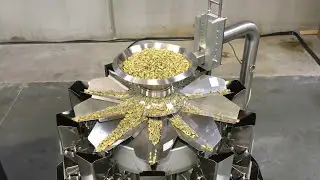 PrimoCombi multihead weigher accurately weighing 1gram