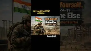 only 84 days left for CDS/NDA exam.. #cds #army #life #motivation #viral #viralvideo #shortvideo ...