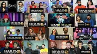 WAR 2 Trailer MASHUP REACTION |NTR | Hrithik Roshan |Kiara Advani |Ayan Mukerji