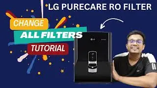 LG PURECARE RO MACHINE NO WATER COMING FILTER DIY REPLACEMENT