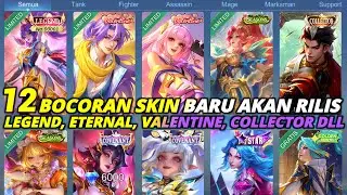 UPDATE SKIN COVENANT 6000 DM!? CC CHOU RILIS DAN BOCORAN 12 SKIN BARU YANG AKAN RILIS MLBB