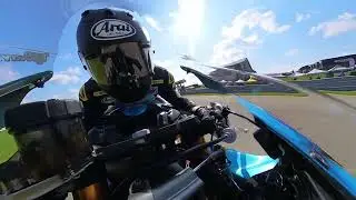 Race On Board With Josh Hayes and Insta360! Fun Motorcycle Footage