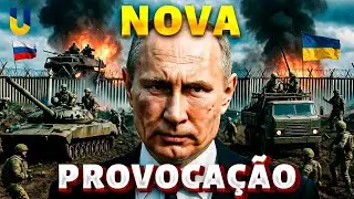 Novo AVAN&Ccedil;O na fronteira: Putin prepara PROVOCA&Ccedil;&Atilde;O. Tens&atilde;o R&uacute;ssia-Ucr&acirc;nia aumenta
