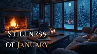 Stillness of January ❄️🔥 | Cozy Jazz & Classical Piano by the Fireplace (3 Hours)