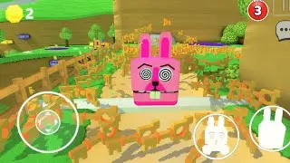 Giant Pink Rabbit In Secret Place | Superbear Adventure Gameplay Walkthrough 