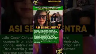Julio C&eacute;sar Ch&aacute;vez ROMPE EL SILENCIO y muestra a Yolanda Andrade como nunca antes!