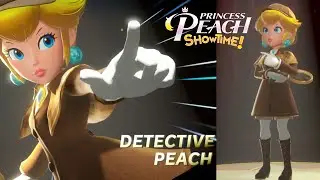 Princess Peach Showtime All Detective Levels (100% Walkthrough)