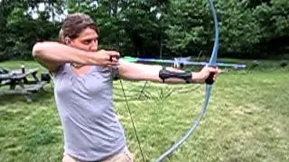 Hilarious High Speed Archery Accident