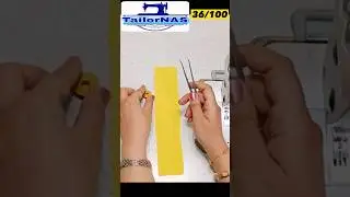 Sew pleats easily with this great trick #shorts #viral #short