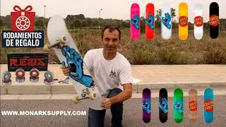 TABLA SKATE SANTA CRUZ + REGALO DE RODAMIENTOS