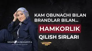 KAM OBUNACHI BILAN BRANDLAR BILAN HAMKORLIK QILISH