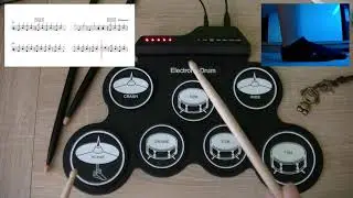 Like a Virgin | Madonna - Electronic Drum pad cover with Tomplay (Beginner)