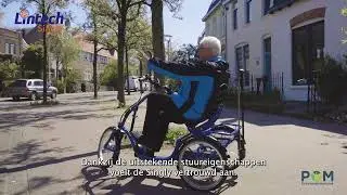 De speciale aangepaste fietsen van Lintech; twee- en driewielfietsen
