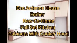 Eco Ardence House For Rent Ember Full Set Kitchen Cabinets With Cooker Hood New Co-Home