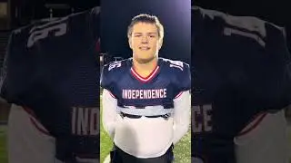 Independence QB Brock Green 11-14-25