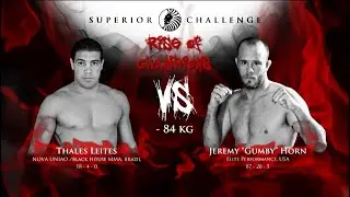 Throwback Superior Challenge 7 Jeremy Horn vs Thales Leites