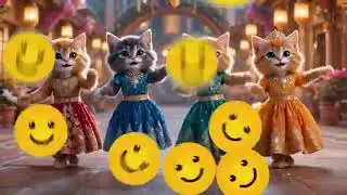 बिल्ली डांस | Cutest Cat videos funny dance🤣💃#funny #cat #like #live #motivation #dance