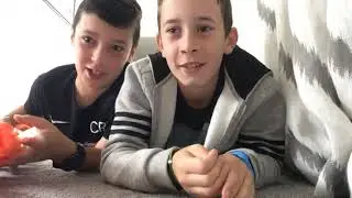 Nerf trick shots Connor/Harry.