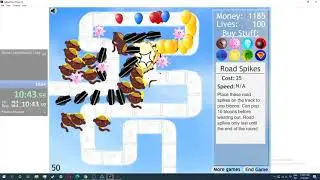 Bloons TD 2 (Easy, Glitchless) Speedrun in 10:49 (Former WR)