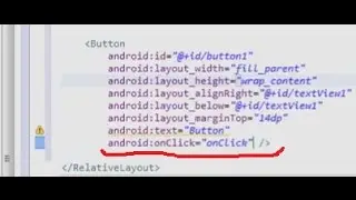 Android: Button Click Event. New method