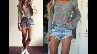 Best High waisted shorts outfit ideas
