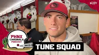 WATCH: Arizona Cardinals rookie QB Clayton Tune prepare for first career start against Browns