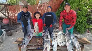 Fishing in Playa del Carmen, Cancun, one day before Hurricane Beryl hit.