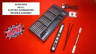 НАБОР ЭЛЕКТРИЧЕСКИХ ОТВЕРТОК RUSH DEER 68-В-1 &mdash; ЭТО ПОТРЯСАЮЩЕ! 🔥 РОЗЫГРЫШ 3К &mdash; РАУНД 6