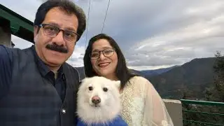 VLOG 221 |  Home Construction Update | JOEY IS NOT WELL | Our Routine Life | Mukteshwar Uttrakhand 🏡