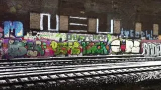Graffiti D&uuml;sseldorf // Zugstrecke D&uuml;sseldorf Wehrhahn S - D&uuml;sseldorf Hbf 2013 EXCLUSIVE!!!