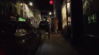 whitby night time walk around goth weekend nov2024 scary