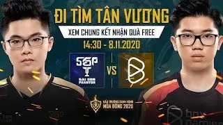 Trực Tiếp: CHUNG KẾT ĐTDV M&Ugrave;A Đ&Ocirc;NG 2020 SAIGON PHANTOM vs BOX GAMING - 08/11/2020